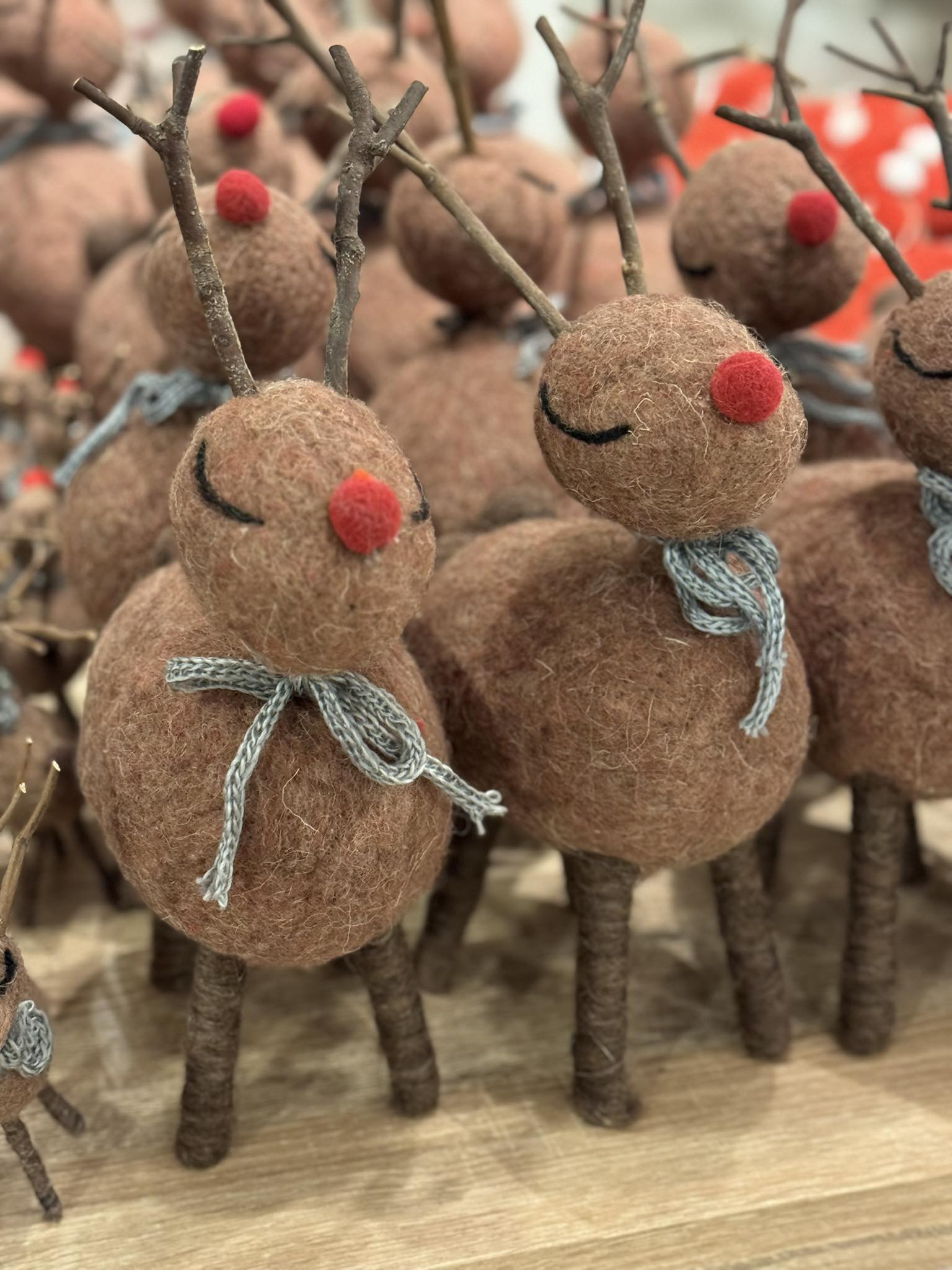 Felted Wool Deer Felted Wool Deer